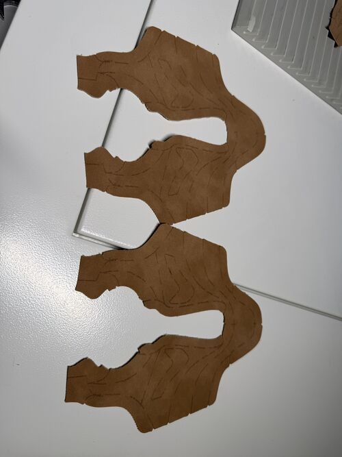 Macchina di marcatura della parte superiore delle scarpe IBON per l'industria calzaturiera.