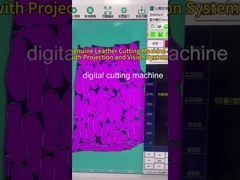 Macchina di taglio CNC per cuoio