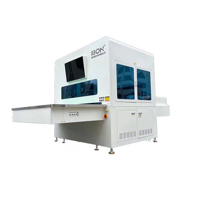 IB1290 Macchina automatica intelligente per la linea di marcatura a vamp / Macchina per il disegno a getto d'inchiostro a doppia testa per la calzatura
