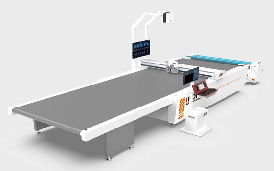 Buon prezzo Macchina di taglio del tessuto CNC a 50 Hz Macchina di taglio elettrica automatica nell'industria del vestito in linea