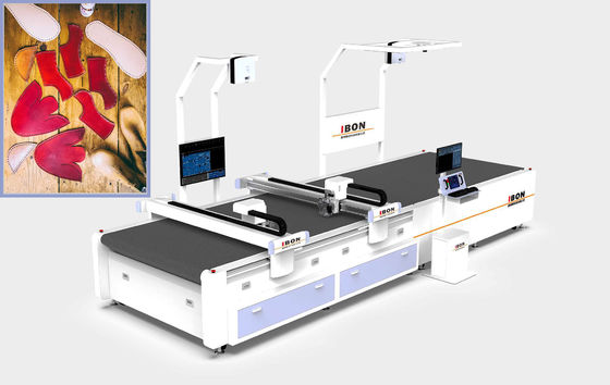 Macchina automatica di taglio di tessuti personalizzata 220V / 380V Macchina di taglio di tessuti computerizzata
