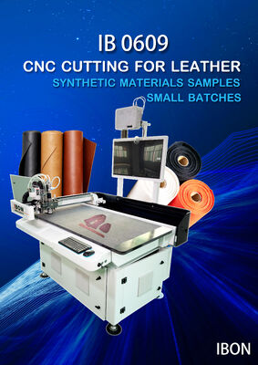 IB0609 Macchina da taglio CNC ad alta precisione con area di taglio 600*900mm e fissaggio del materiale a partizione sottovuoto